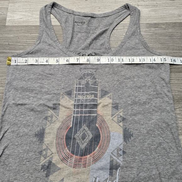 Hard Rock Cafe Aztec Graphic Daytona Beach FL Razorback Tank Top T Shirt - Picture 5 of 7